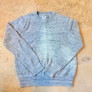 Gap Kids Boys Sweater Med Gray Crewneck Pullover Long Sleeve Fall Winter School